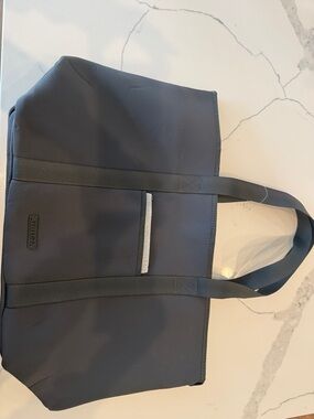 Athleta Charcoal Gray Tote Bag with Front Pocket